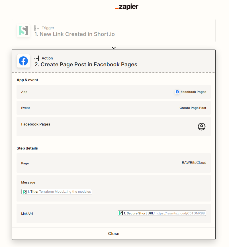 Zapier Screenshot